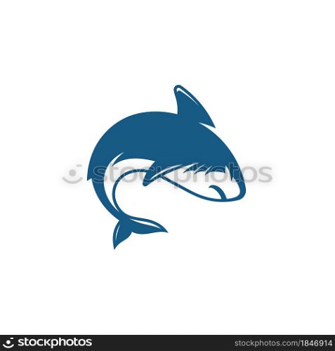Shark illustration icon designTemplate Vector