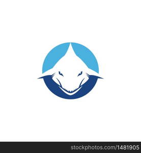 Shark Logo illustration vector Template