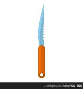 Sharp narrow knife icon. Cartoon illustration of sharp narrow knife vector icon for web. Sharp narrow knife icon, cartoon style