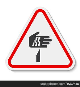 Sharp Point Symbol Sign, Vector Illustration, Isolate On White Background Label .EPS10