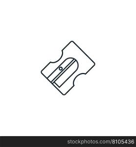 Sharpener creative icon from stationery icons Vector Image