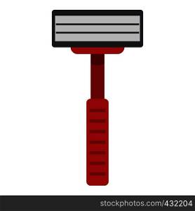 Shaver razor icon flat isolated on white background vector illustration. Shaver razor icon isolated