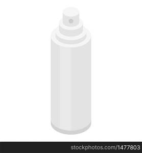 Shaving bottle icon. Isometric of shaving bottle vector icon for web design isolated on white background. Shaving bottle icon, isometric style