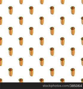 Shawarma pattern. Cartoon illustration of shawarma, vector pattern for web. Shawarma, pattern, cartoon style