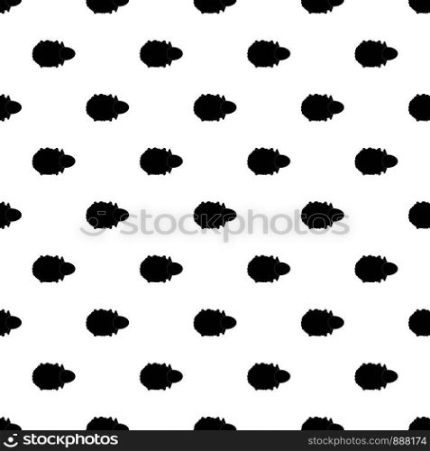 Sheep air view pattern seamless vector repeat geometric for any web design. Sheep air view pattern seamless vector