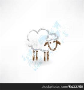 sheep grunge icon