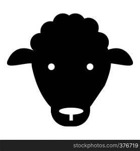Sheep icon. Simple illustration of sheep vector icon for web. Sheep icon, simple style