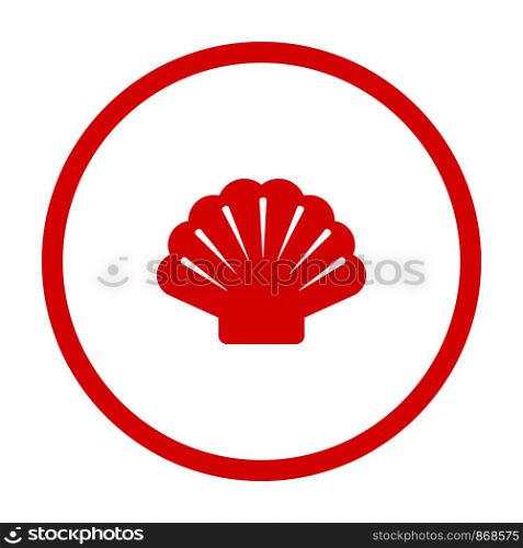 Shell and circle
