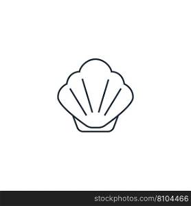 Shell creative icon from ecology icons collection Vector Image