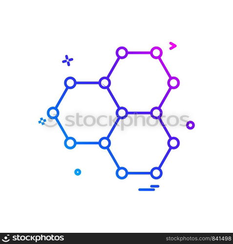 Shell icon design vector