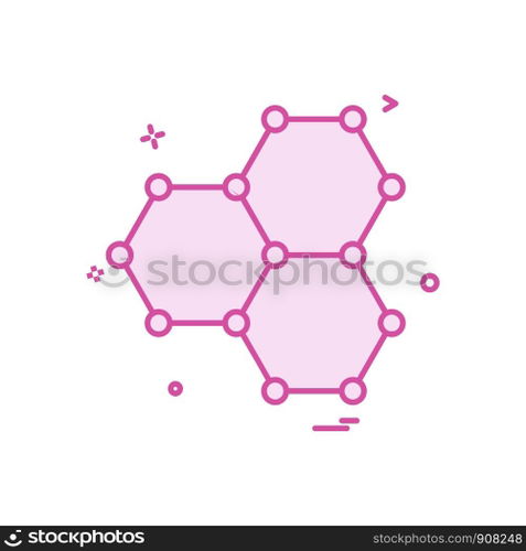 Shell icon design vector