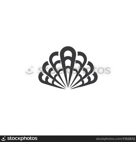 Shell icon Vector Illustration design Logo template