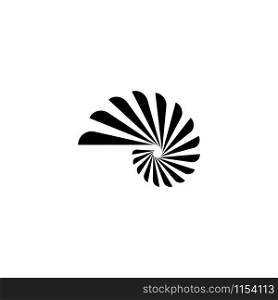 Shell icon Vector Illustration design Logo template