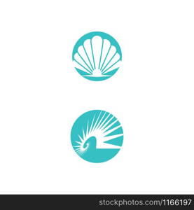 Shell Logo Template vector symbol nature