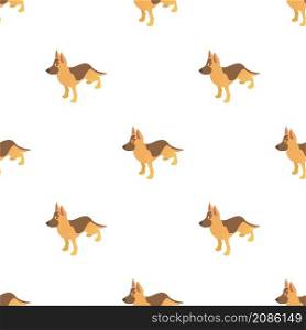 Shepherd dog pattern seamless background texture repeat wallpaper geometric vector. Shepherd dog pattern seamless vector