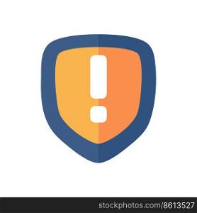 Shield data protection status. A check mark on the shield.