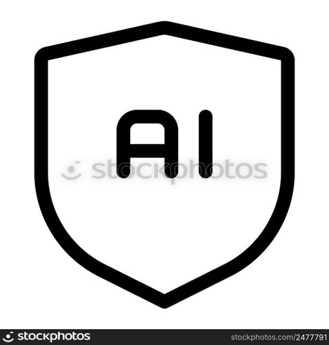 Shield for data encryption with artificial intelligence.