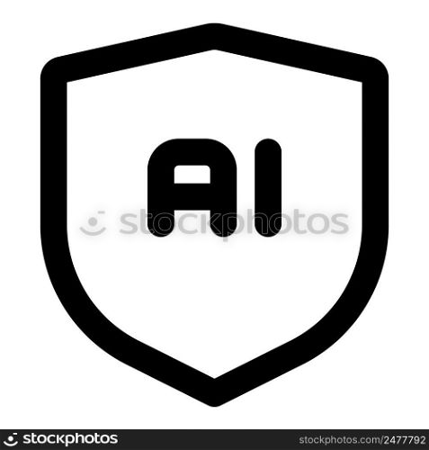 Shield for data encryption with artificial intelligence.