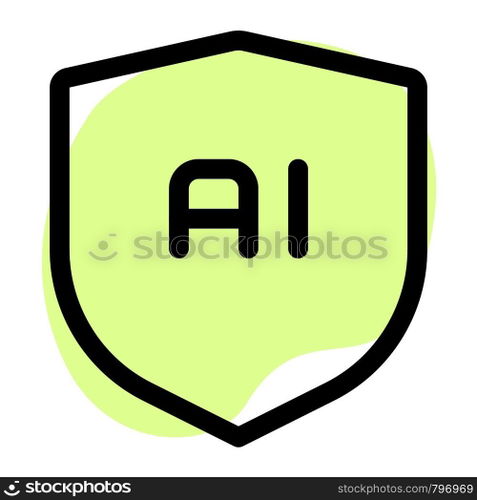 Shield for data encryption with artificial intelligence.