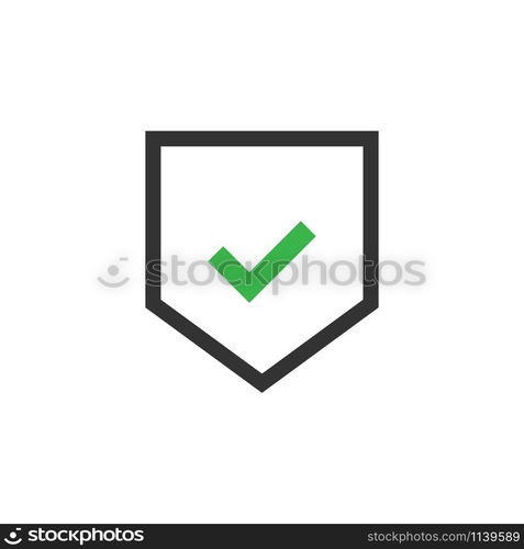 Shield icon graphic design template vector isolated. Shield icon graphic design template vector