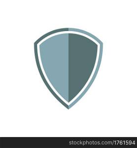 Shield Icon in trendy flat style isolated on white background