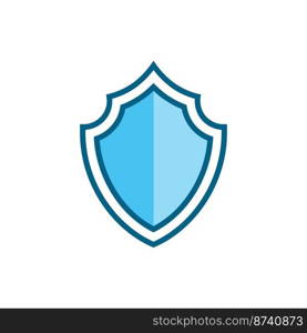 Shield icon vector design templates isolated on white background