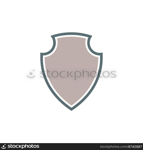 Shield icon vector design templates isolated on white background