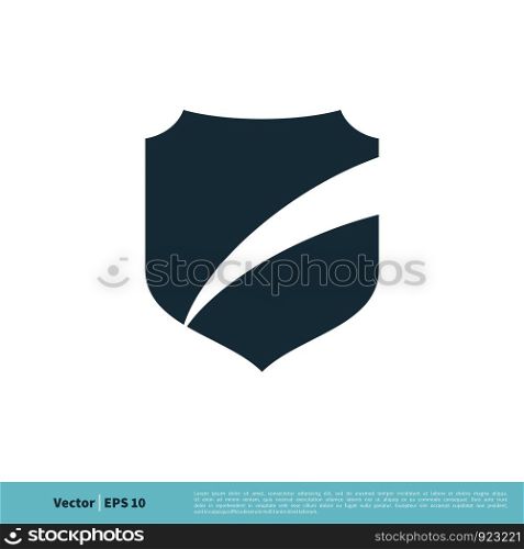 Shield Icon Vector Logo Template Illustration Design. Vector EPS 10.