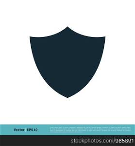 Shield Icon Vector Logo Template Illustration Design. Vector EPS 10.
