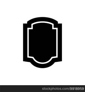 shield icon vector. shield icon simple. shield icon isolated on white background