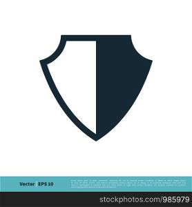 Shield Insignia Heraldic Icon Vector Logo Template Illustration Design. Vector EPS 10.