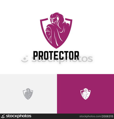 Shield Knight Protector Soldier Warrior Armour Emblem Logo