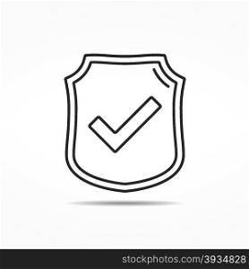 Shield Line Icon
