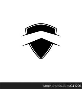 shield logo design vector icon element illustration isolated. shield logo design vector icon element illustration