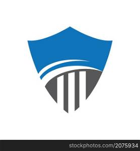 Shield logo images illustration design