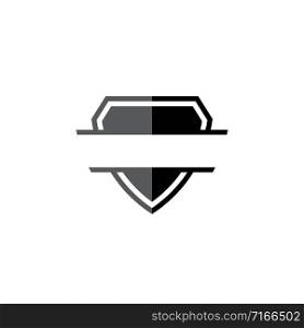 Shield logo, insurance symbol, protection icon, security badge.