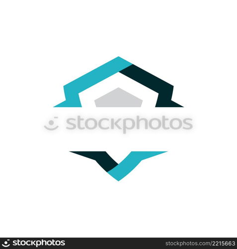 Shield logo template design. vector shield icon