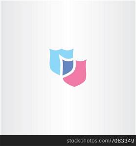 shield logo vector clip art icon design