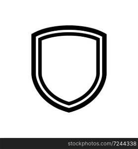 shield - security - protection icon vector design template