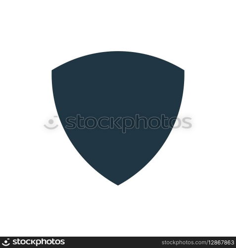 Shield Shape Icon Vector Template