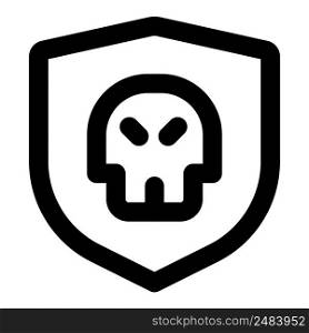 Shield system hacked by malware program