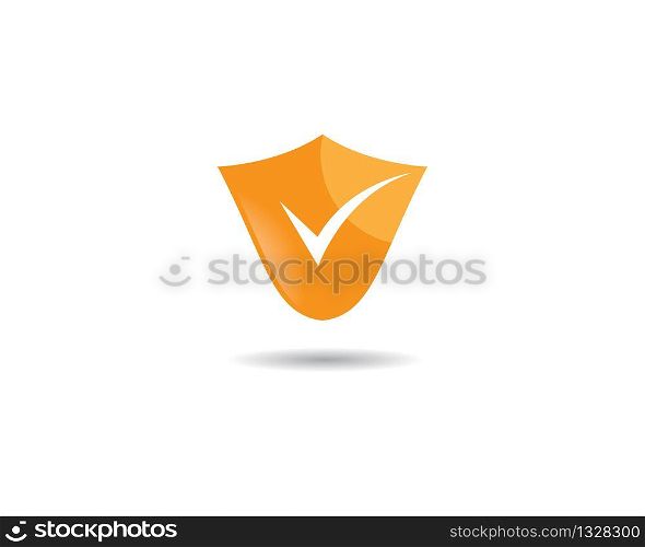 Shield vector icon illustration design