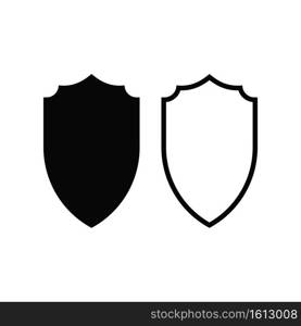 shield vector icon symbol design
