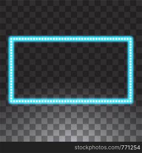 Shining blue led vector rectangle frames, neon illumination on transparent background. Glowing decorative rectangle tapes of diode ecological lamps light effect for banners, web-sites.. Shining blue led vector rectangle frames, neon illumination on transparent background. Glowing decorative rectangle tapes of diode ecological lamps light effect for banners, web-sites