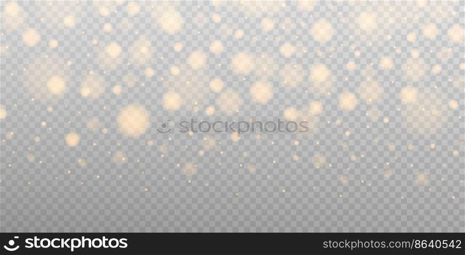 Shining bokeh isolated on transparent background. Light isolated lights. Transparent blurry shapes. Abstract light effect. Vector illustration. Shining bokeh isolated on transparent background. Light isolated lights. Transparent blurry shapes. Abstract light effect. Vector illustration.