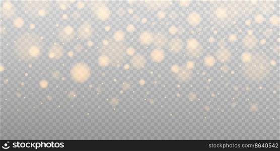 Shining bokeh isolated on transparent background. Light isolated lights. Transparent blurry shapes. Abstract light effect. Vector illustration. Shining bokeh isolated on transparent background. Light isolated lights. Transparent blurry shapes. Abstract light effect. Vector illustration.