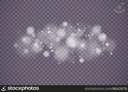 Shining bokeh isolated on transparent background. Light isolated lights. Transparent blurry shapes. Abstract light effect. Vector illustration. Shining bokeh isolated on transparent background. Light isolated lights. Transparent blurry shapes. Abstract light effect. Vector illustration.