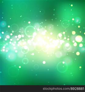 Shining summer background with light effects vector image