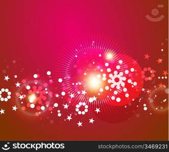 Shiny Christmas abstract background