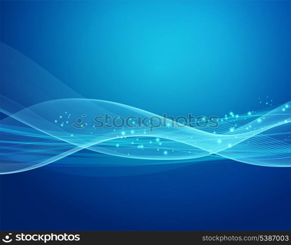 Shiny color waves vector backgrounds